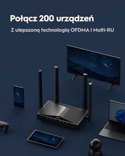 Image of Cudy BE3600 Dual-Band Wi-Fi 7 Router, 5X GbE, VPN Full, Mesh, WR3600