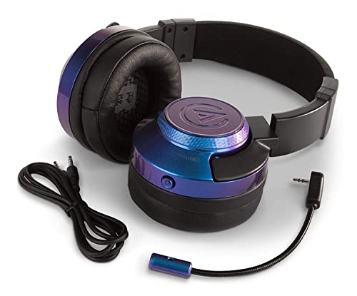 Image of PowerA Fusion Wired Stereo Gaming Headset with Mic for Playstation 4 (PS4), Xbox One, X,+Cosmic Byte GS410 Headphones with Mic and for PS5, PS4, Xbox One, Laptop, PC, iPhone and