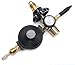 Precision Brass Helium Latex Balloon Air Flow Inflator Regulator 0-3000 PSI With Gauge For G5/8 Tank Valve 300150mm