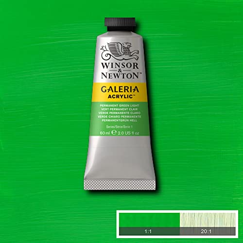 Image of Winsor & Newton Galeria Acrylic Color 60ml-Permanent Green Light