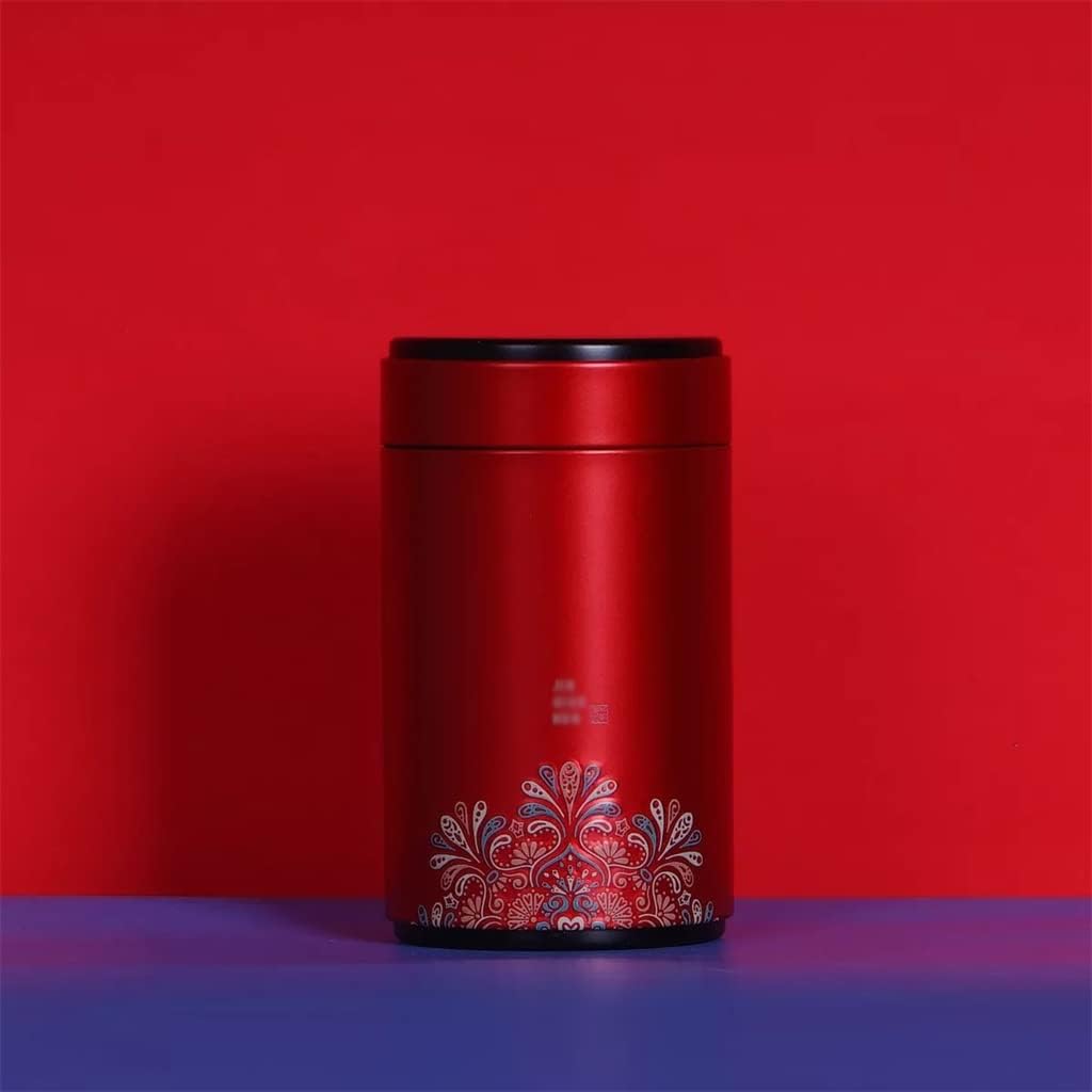 Sealed Round Solid Color Coffee Jar Dry Storage Tea Spice Candy Container