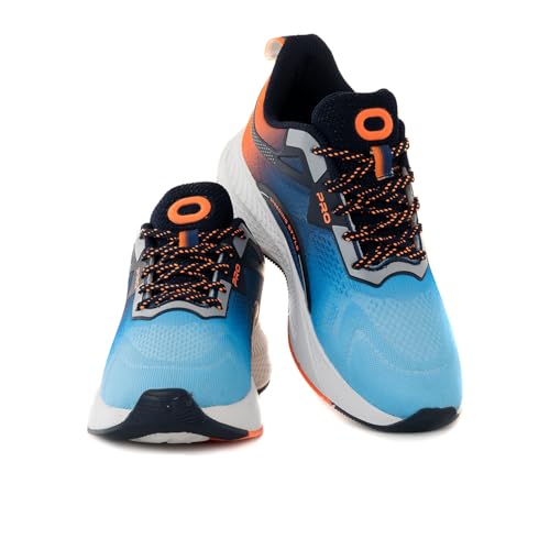 Image of Khadim's 6313399 Stylish Lightweight All-Day Comfort & Breathable Durable Fitness Lace Up Sports Shoes for Men