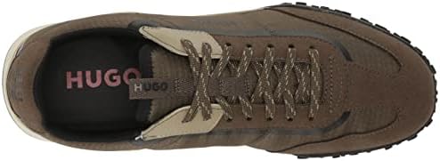 HUGO Colorblock Contrast Logo Lace up Sneakers | Image 4