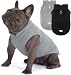 TenaLucy 2 Stücke Fleece-Weste mit Ring für die Leine, Hundepullover fur Kleine Katzen und Hunde, Warme und Weiche Hundepullover, Fleecepullover fur Kleine Katzen unds Hunde, für Welpen kleine (S)