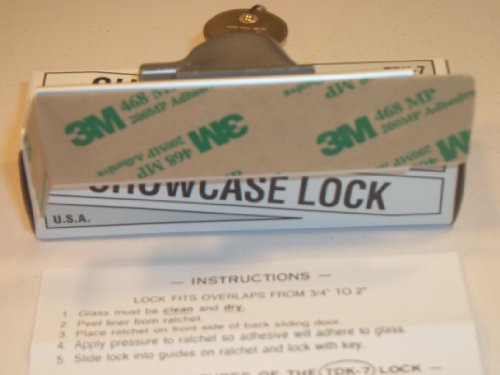 TDK-7 Stick-On Showcase Lock