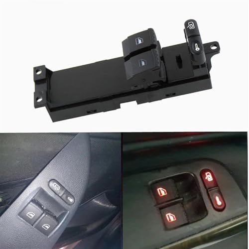 Commande de lève-vitre électrique avant pour Volkswagen Bora de 1998 à 2005