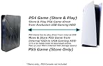 Avolusion PRO-T8 Series 8TB USB 3.0 External Gaming Hard Drive for PS5 Game Console (Black) - 2 Year Warranty