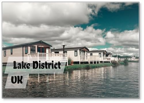Static Caravan Holiday Park in Lake District., Fridge Magnet