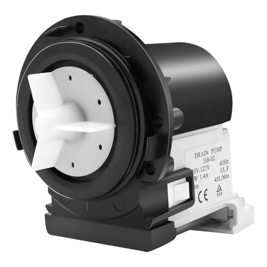 4681EA2001T Washer Drain Pump Motor by Beaquicy - Replacement part for Ken-more and L-G Washing Machine