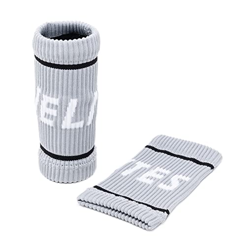 Velites I Poignet en tissu souple gris I Offre un soutien et une sécurité pour vos séances d'entraînement I Pour une meilleure prise de l'haltère I...