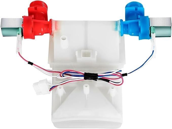 1 Pc Water Inlet Valve Replacement for Washing Machines, Compatible with WPW10683603