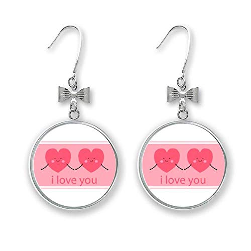 Boucles d'oreilles cœurs rose à tige pour sublimer vos tenues