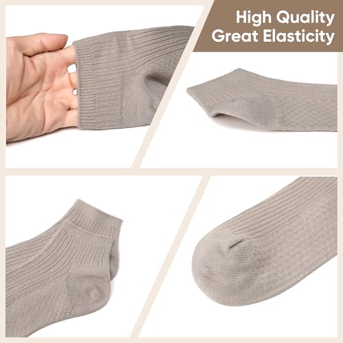 Hemp Socks For Men & Women, Unisex Organic Cotton Socks, 3 Pairs Low Cut3