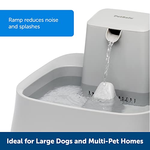 Petsafe ZWW00-16558 Drinkwell Pet Water Fountain, Dog Water Bowl (2 Gallon/256 Oz) Cat And Dog Water Fountain, Dog Water Bowl Dispenser, Plastic Construction thumb #3