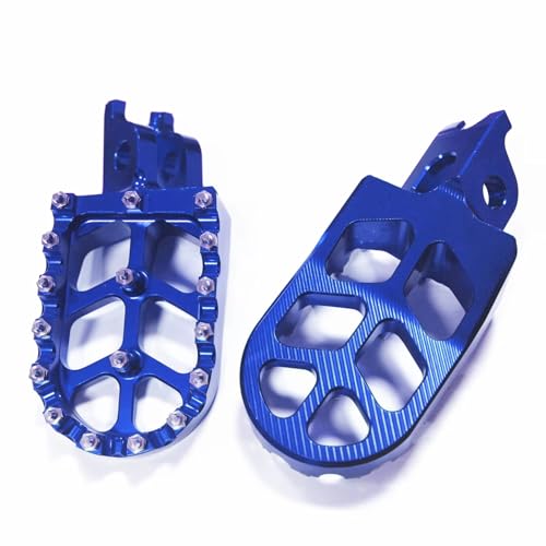 �t�b�g�y�O�A�y�_�� Compatible With CR125 CR250 2002-2007 For CRF300L 2021-2023 For CRF250X 2004-2017 �I�[�g�o�C�t�b�g�y�O���X�g�y�_���t�b�g�y�O�ƌ݊�������(Blue)