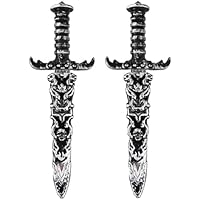 Ceeyoll 2 Piezas Espada De Plástico De Halloween para Accesorios