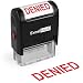 ExcelMark Self-Inking Rubber Stamp - Denied - Red Ink