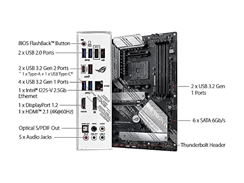 Inland Performance 1Tb Pcie Gen 4.0 Ssd + Micro Center Amd Ryzen 5 5600X Desktop Processor Bundle With Asus Rog Strix B550-A Amd Am4 Zen 3 Ryzen 5000 Atx Gaming Motherboard #TOP5