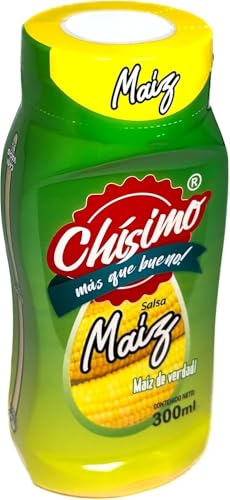 Salsa de Maíz Chísimo, 300 ml, para Hot Dogs, Hamburguesas y Aperitivos