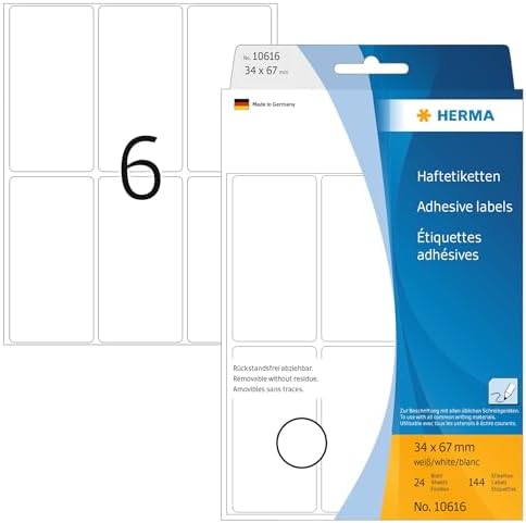 KOZOY Gefrieretiketten 200 Stück - 6x3 Cm, Abziehbar, Wasserfest, Für Lebensmittel