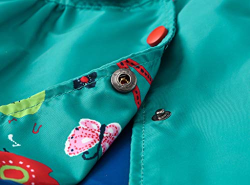 Toddler Boys Girls Rain Jackets Little Kid?? Waterproof Hoodie Raincoats Windbreaker Trendy Casual Outerwear Jacket4