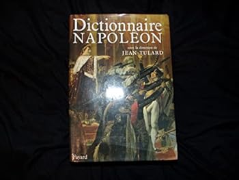 Hardcover Dictionnaire Napole´on (French Edition) [French] Book