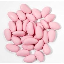 Fine Pink Confetti Trinacria - Jordan Almonds Imported from Italy - 1 Kilo 1000 grams