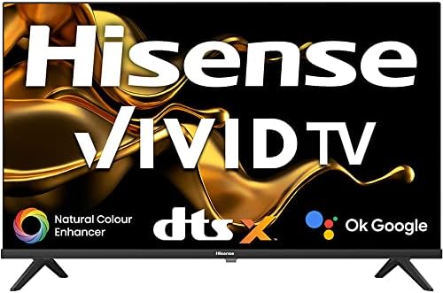 Hisense 108 cm (43 inches) Android 11 Series Full HD Smart Certified LED TV 43A4G (Black)