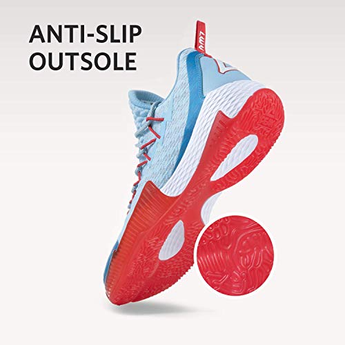 Image of PEAK Mens Basketball Shoes Breathable Sneakers Lou Williams Lightning Professional Anti Slip Sports Shoes for Running, Walking
