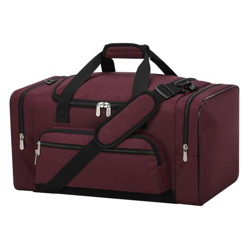 Image of 40L Gym Bag Sport Duffle Bag, Maroon