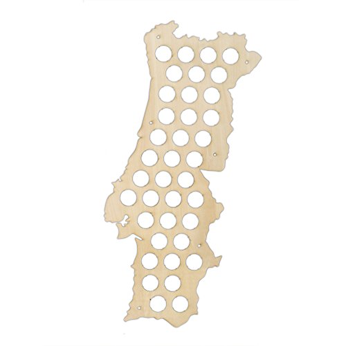 Carte bière Portugal pour capsule : ne cachez plus vos capsules, exposez-les en tableau