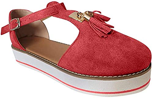Sandales compensées femmes stables contre la fatigue plantaire talon plateforme