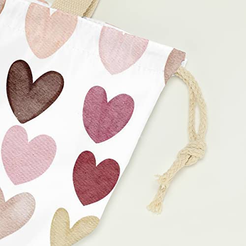 Pykfrhh Lunch Bag Women, Lunch Tote, Reusable, Waterproof, Drawstring Lunch Bag Box For, Adults, Women, Picnic, Work, Beach, Travel, Boho Rainbow Hearts Tie Dye Pattern #TOP4