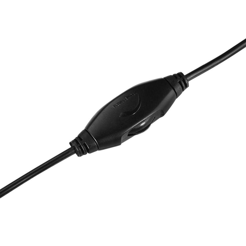 Hama Cuffie per TV via cavo, cavo lungo 6 m, controllo del volume, nero