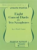 das deutsche saxophonbuch  Eight Concert Duets for Two Saxophones - Saxophone - Buch