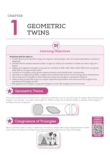 Image of Oswaal CBSE Class-7 One for All Mathematics (Ganita Prakash) Part 2 For 2026-27 Exam | As Per NCERT & CBSE Syllabus | Chapter-Wise Question Bank, Revision Notes & Competency Based Questions
