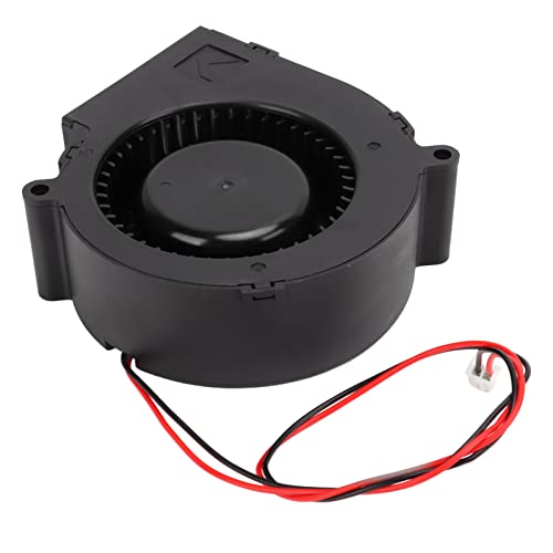 Ventilador de Ventilador sin Cepillo de 12V Alta Potencia con Velocidad 4500 Rpm, Dos Sistemas Rodamiento Bolas, Construcción Fibra Vidrio PBT, Ideal para la Automatización Fábricas y las