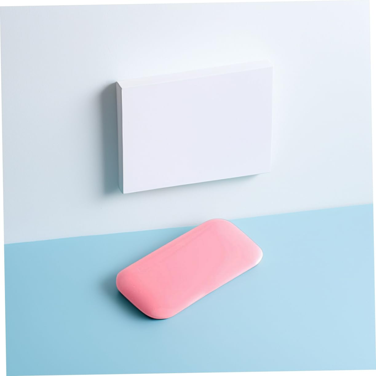 4 Silikon-Pads Für Wimpernverlängerung – 2x Transparent, 2x Rosa, Je 11x5,5 Cm, Wiederverwendbar