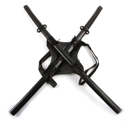 Sword Bag Sword Carry Case Back Strap Waistband For Ninja Hero Cosplay Anime Costume (Back Strap For Dual Sword) #TOP3