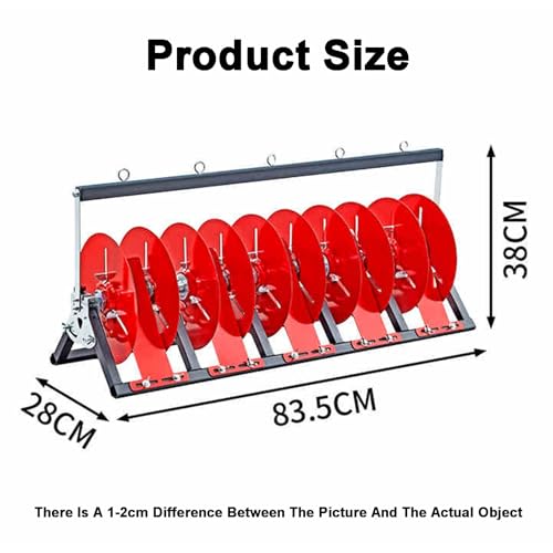 Soporte plegable para carretes de cable en obras y reformas de red 3