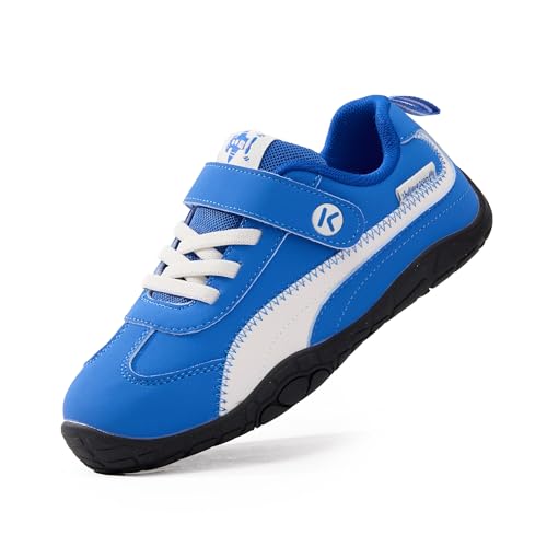 Kids Sneakers for Boys Girls,Lightweight Kids Tennis Shoes with Non Slip Sole,Athletic Running Shoes for Little Kid Sports Playground 10 Toddler Blue/