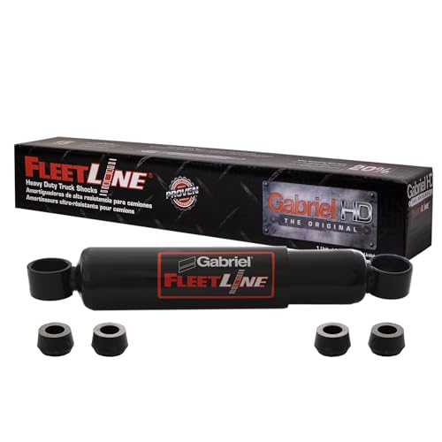 Image of Gabriel 85062 FleetLine HD Truck Front Shocks Fits Kenworth T880 W900; Peterbilt 320 357 365 367 375 376 377 378 379 382 384 386 385 387 388 389 520 567 579 OEM# 02-02737, 02-02742