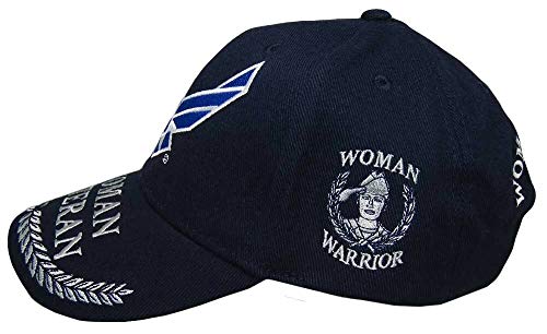 Gorra bordada azul para mujer Trade Winds US Air Force miniatura 6