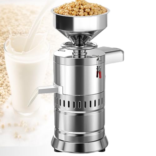ZhlCrioxenic Commercial Peanut Butter Machine, Butter Machine Electric Grain Grinder Peanut, with Pure Copper Motor, for Groundnut, Almond, Cashew Nut & Sesame 3-B