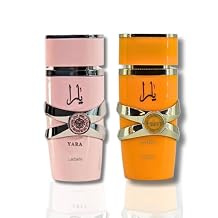 Lattafa for Women 2 Piece Eau de Parfum Gift Set Yara + Yara Tous 3.4 Ounce/100 ml each