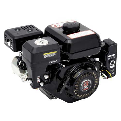 GSHIOIO 4-Stroke Gas Engine, 212CC 7.5HP Go Kart Engine Horizontal