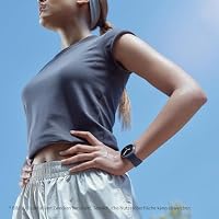 Samsung Galaxy Watch8 Smartwatch mit Galaxy AI, Fitness-Uhr und Fitness-Tracker, Sport Band, Wellness- und Schlaf-Coaching, 40 mm, Bluetooth, Graphite, 3 Jahre Herstellergarantie – Ansicht 9