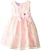 Blueberi Boulevard Baby Girls' Sleeveless 2 Tone Lace Flower Waist Dress