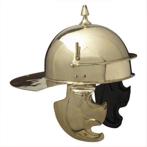 Marine Gift Shop Armor Venue Coolus 'G' New (DRUSENHEIM) Roman Helmet - Brass - One Size