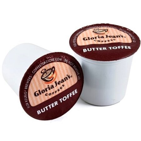 Keurig K-Cup Gloria Jeans Butter Toffee Coffee - 24 K-Cups